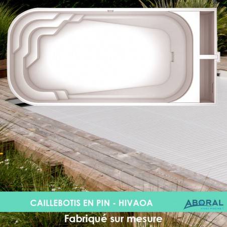 Caillebotis en Pin pour...