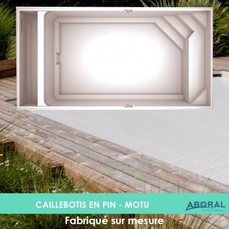 Caillebotis en Pin pour...