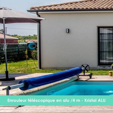 Enrouleur special grande piscine