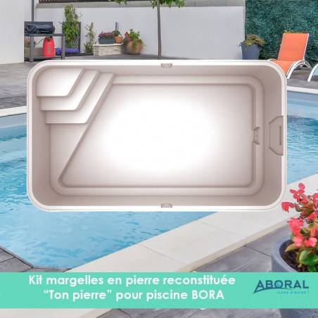 Margelles modèle Kristal...
