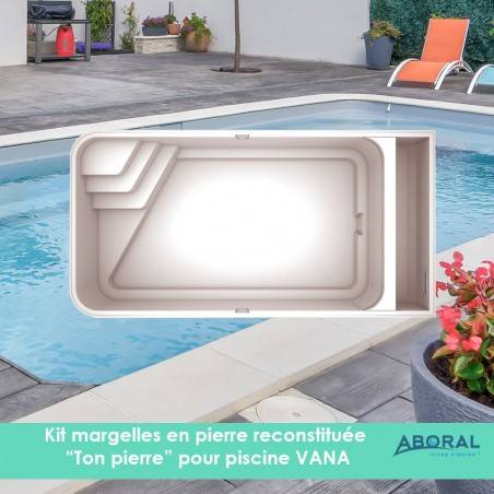 Margelles modèle Kristal...