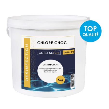 Chlore_choc _20pastilles_KristalCare_5kg