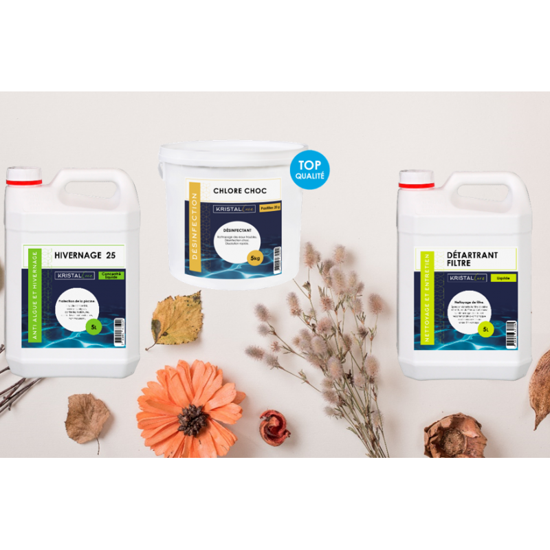 Pack Hivernage Chlore Kristal Care
