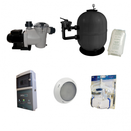 Kit filtration EVO Side 10m3/h